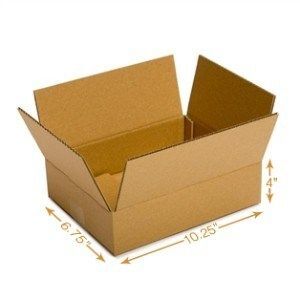 25 10x6x4 Cardboard Paper Boxes Mailing Packing Shipping Box